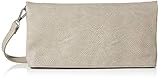 clutch grau leder Fritzi aus Preussen Damen Ronja Clutch, 6x23x15 cm