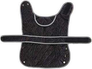 Ancol Muddy Paws Quilted Dog Coat Black, Size Medium (40 cm Length/ 52-64 cm Girth Approx)