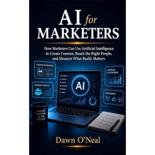 AI for MARKETERS Audiolibro Por Dawn O'Neal arte de portada