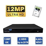 GW Security Inc 16CH 5MP NVR IP Camera Network PoE Surveillance System - (16) HD 1920P Weatherproof Outdoor/Indoor Dome Security Cameras White - Image 9