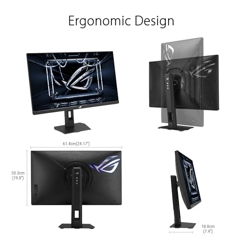 Image of ASUS ROG Strix 27 inch 1440P GSYNC Pulsar HDR Gaming Monitor (XG27QNGV) - QHD, 360Hz (Above 144Hz), 1ms, Ultrafast IPS, Esports Dual-Mode, Ambient Adaptive Technology, Aura Sync, 3 yr Warranty