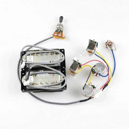 Captador de guitarra elétrica para epip lp padrão pro bucker alnico 5 humbucker com conjunto de chic