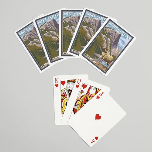 Baraja Poker Lanterna Press 52 Cartas Fort Collins miniatura 7