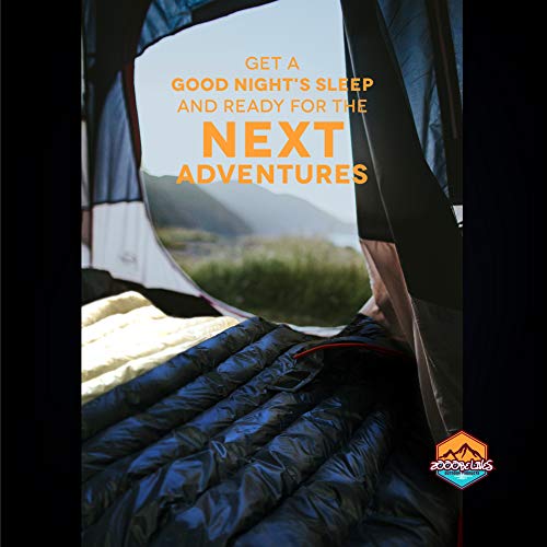 Zooobelives ALPLIVE-T400 Ultralight Backpacking 32-50F Down Sleeping Bag thumb #7