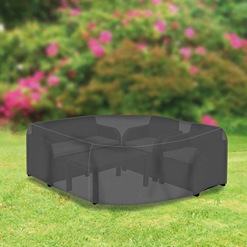 Preisvergleich Produktbild Tepro 8130 Universal Abdeckhaube - Loungegruppe klein, schwarz