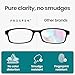PROSPEK Blue Light Reading Glasses for Men and Women, Computer Reading Glasses 1.75 with Blue Light Protection and Clear Lens, Anti Eyestrain Glasses
