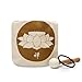 DiDiBirDi B Note Heart Chakra Frosted Quartz 8-Inch Crystal Singing Bowl With One Mallet,One O-Ring and A Storage Bag, for Meditation, Yoga