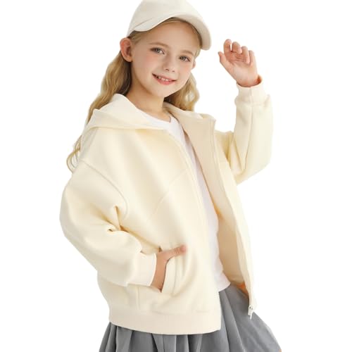 Toddler Girl Zip Up Hoodie Jacket Coats Kids Casual Outerwear