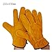 DFWZMQTG A Pair Set Leather Welder Gloves Welding Metal Hand tools