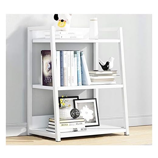 Bokhylla Bokhylla Trä och metall hyllor Industriell bokhylla Laddare Hylla Storage Rack Hylla för Entryway Living Room Bedroom Home Office Kitchen Bokhylla (Color : 3 Tiers, Size : 60cm)