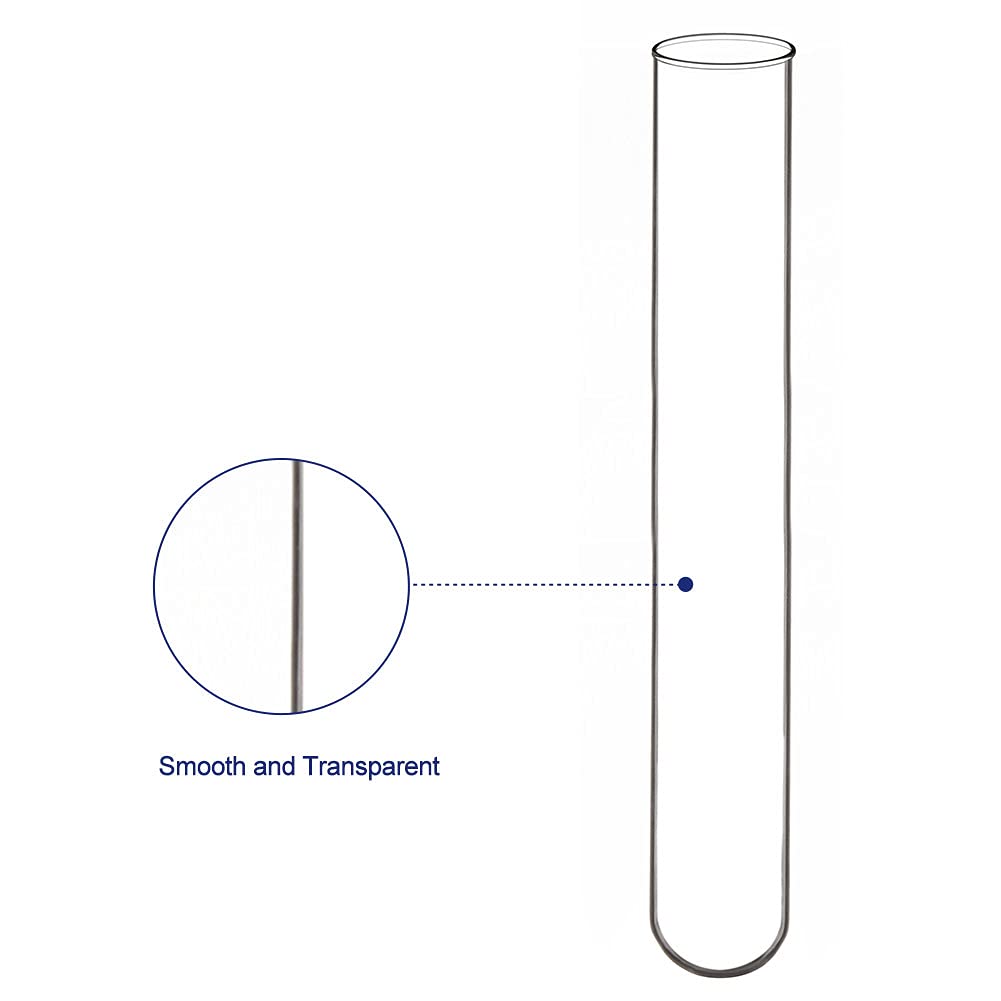 Borosilicate Glass Test Tubes - 30 Pack -2