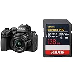 Nikon ミラーレス一眼 Z50II 16-50 VR レンズキット 標準ズーム付 APS-C Zマウント + 【 サンディスク 正規品 】 SDカード 128GB SDXC Class10 UHS-II V90 読取最大300MB/s SanDisk Extreme PRO SDSDXDM-128G-GHJIN 新パッケージ