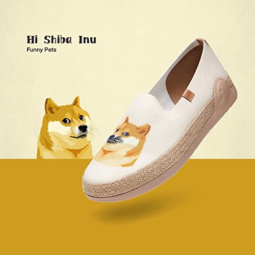 Image of UIN Shoes for Women Slip On Sneakers Comfortable Lightweight Barefoot Travel Art Painted Casual Loafers
