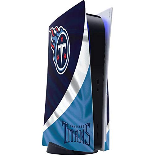 Skinit Decal Gaming Skin Compatible with PS5 Console - Officially Licensed NFL Tennessee Titans Design
