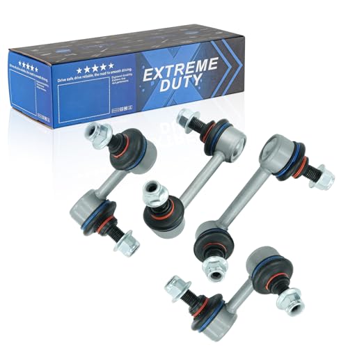 Torquizo 4PCS Front & Rear Sway Bar Links Kit, Stabilizer Bar Links for Honda Element 2003-2006, Element EX LX 2007-2011, Replaces K90454 K90455 K80466 K80465