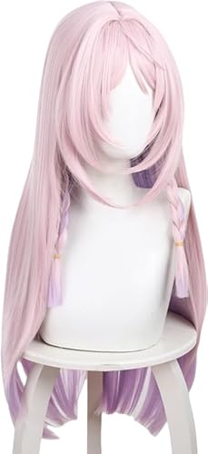 FIOCO コスプレ シトラリ コスプレウィッグ ゴパープル グラデーション 三つ編み おさげ 耐熱 コスプレ用 変装用 かつら日常 パーティー 仮装 演劇 日常 かつら wig ハロウィン クリスマス 学園祭 パーティー