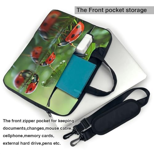 Bolso maletín para laptop animal mariquitas miniatura 4