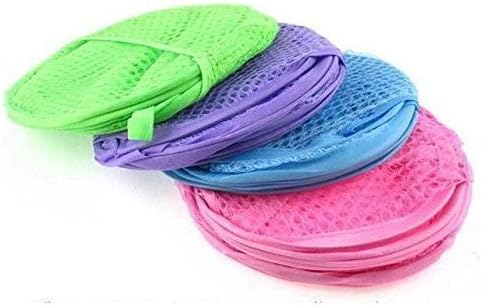 Polyester Net Laundry Baskets(Multicolour) - Set of 4