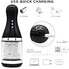 Appareil Ultra Silencieux Māștṵrbâtëṵr Va Et Vient Sextoyse Plaisir Toyspour Pour Homme Masculin Electrique Automatique Automatique Multifonction Realiste Mains Libre Masturbation Masturbation J1 #1