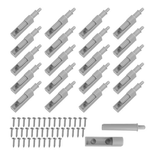 20 Stück Schranktür Dämpfer, Push to Open Türöffner, Softclose Nachrüsten, Türdämpfer Gegen Knallende Türen, Türdämpfer für Küchenschublade Schrank Möbel