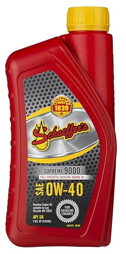 Schaeffer Supreme 9000 Full Synthetic 0W-40 Engine Oil