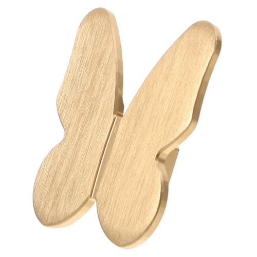 Mobestech manija de la puerta del gabinete tiradores para cajones de cómoda perillas de para tocador pomos decorativos para puertas de armarios manejar aleación de aluminio Dorado