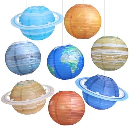 12 Pcs 10 Nch Classroom Decoratons Travel Themed Hangng Paper Lantern Map | EBay | Hangng - View #5