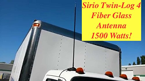 Sirio Antenna Twin-Log 4 High Performance 1500 Watts Cb Mobile Fiberglass Antenna (4 Ft) #TOP4