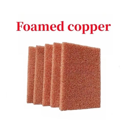 Mousse de cuivre poreuse pour diffusion gazeuse 3x100x100mm