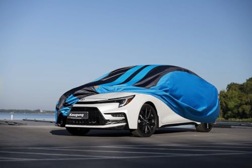 Image of Kaugung Car Cover Waterproof Custom Fit Toyota Corolla(2006-2025), Full Exterior Cover for Automobiles Lightweight Resistant Outdoor Sun UV Rain Dust Snow Wind Protection.