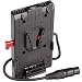 Produktbild HEDBOX UNIX-4X - V-Mount Akkuplatte mit 3X D-Tap und USB, Anschlusskabel mit 4-Polig XLR Stecker