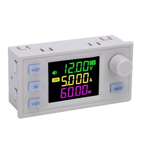Keenso Regulador de Voltaje Variable Diseño Compacto y Potente Pantalla Digital Completa para Aficionados