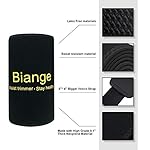 Biange Waist Trainer for Women Men Sweat Belt Waist Trimmer Belly Band Stomach Wraps - Image 3