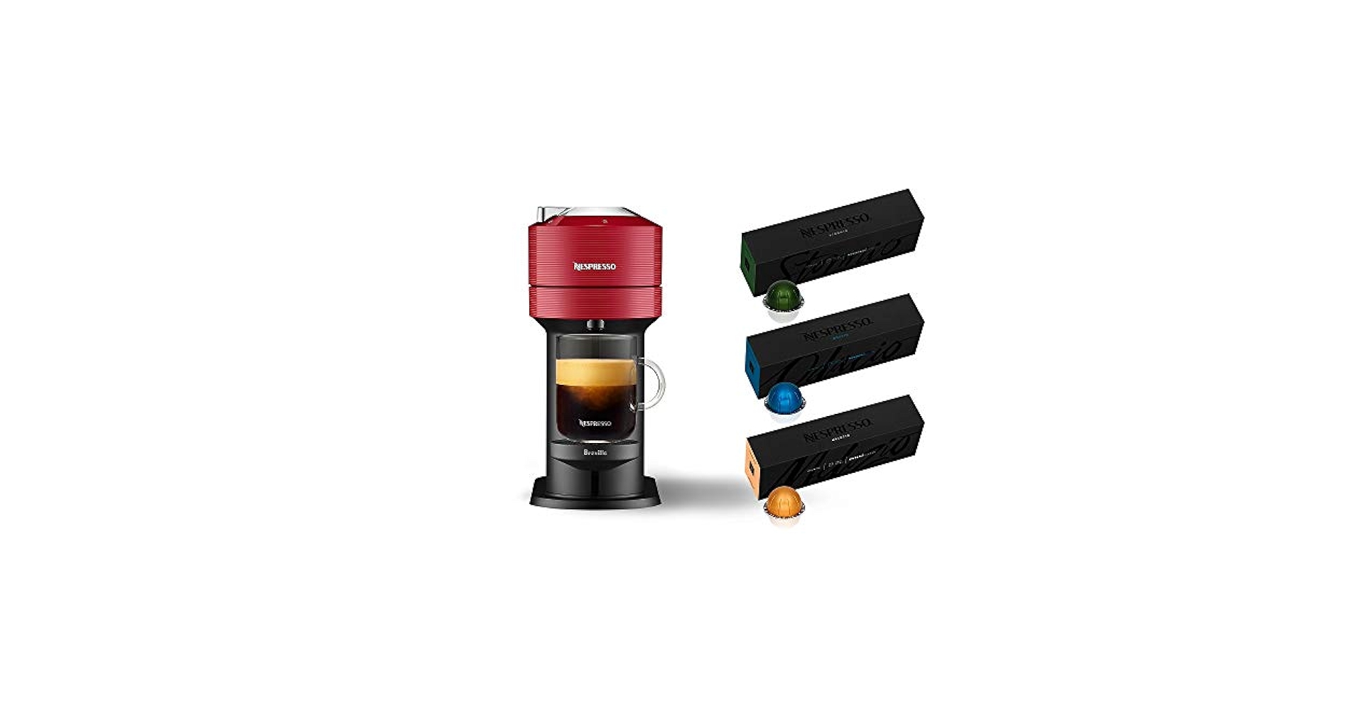 ネスプレッソ Nespresso Vertuo Next 新品未使用 Nespresso Vertuo Next Espresso Machine by DeLonghi - Grey