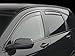 WeatherTech - 72455 - 2007 - 2011 Honda CR-V Light Side Window Deflector Complete Set