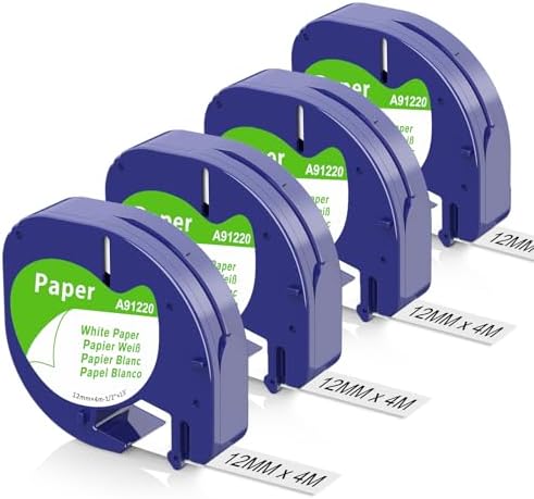 3 Pezzi/lotto Compatibili Per Ricariche Dymo Letra... – Grandado - Foto 2