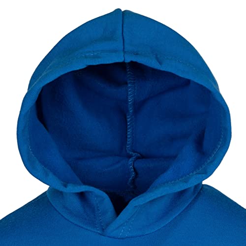 Disney Mickey Mouse Big Boys Fleece Pullover Hoodie Blue 10-12 #TOP5