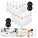 ifundom 2 Sets Kids Bowling Set 16CM Outdoor Indoor Bowling Toys for Toddlers Educational Ball and Pins Fun Sports Equipment for Preschool and Kindergarten