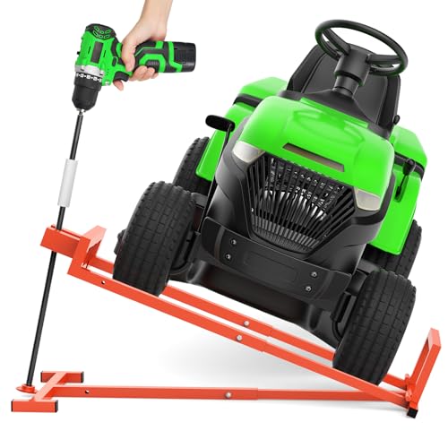 1400LB Lawn Tractor & Mower Lift Jack with Rotating Sleeve