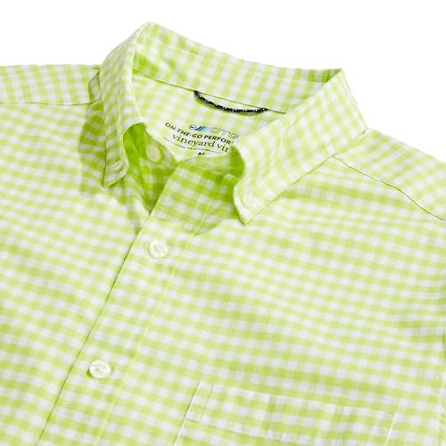 vineyard vines Men's On-The-go Lightweight Gingham Shirt3