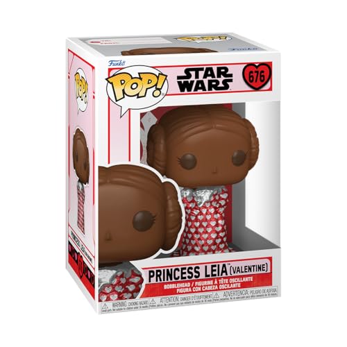 Funko POP! Star Wars: Leia Organa - (Val Choc) - Vinyl-Sammelfigur - Geschenkidee - Offizielle Handelswaren - Spielzeug Für Kinder Und Erwachsene - Movies Fans - Modellfigur Für Sammler Und Display