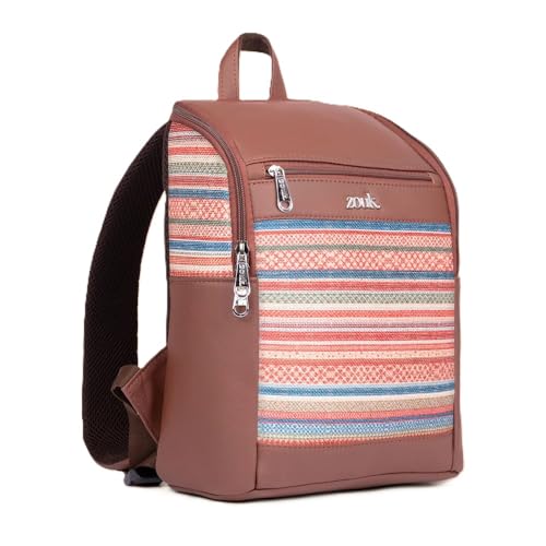Image of ZOUK Amalia Daypack |Padded Tablet Compartment | Adjustable Straps | Water-Resistant | Men and Women | Daily Use | Lightweight |Smart & Compact |Comfortable & Stylish
