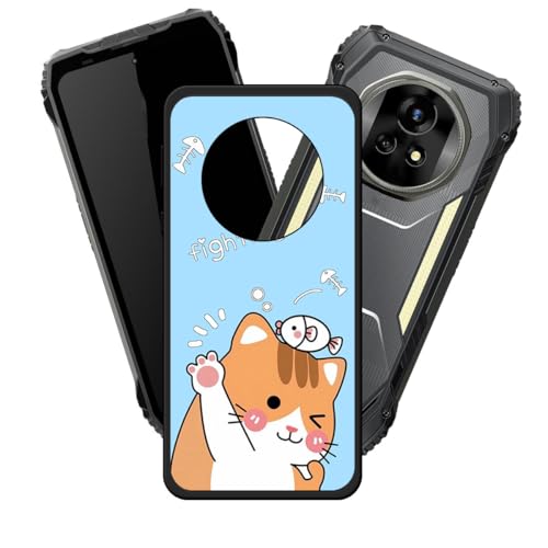 LCEHTOGYE �K�p Blackview Xplore 2 Projector�p�P�[�X�A�K�p Blackview Xplore 2 Projector (6,73")�ƌ݊����̂��钴���^�u���b�N�\�t�gTPU�V���R���Q���P�[�X�ی�J�o�[- LH78