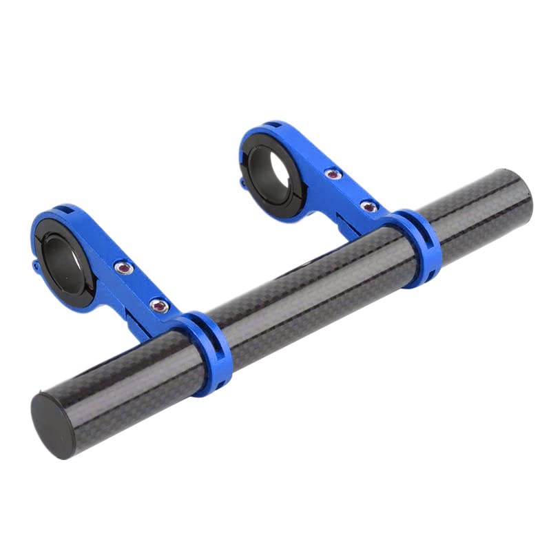 Ejoyous Prolunga per Manubrio Bici, Estensione Leggera in Fibra di Carbonio e Lega di Alluminio per Supporto per Telefono e Lampada per Tutte le Biciclette