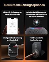 SwitchBot Hub 3, Smart Home Hub mit Matter Support, Smart IR Bluetooth-Fernsteuerung, WLAN-Thermometer und Hygrometer (unterstützt 2,4 GHz), Kompatibel mit Alexa, HomeKit, Google Home, IFTTT – Ansicht 9