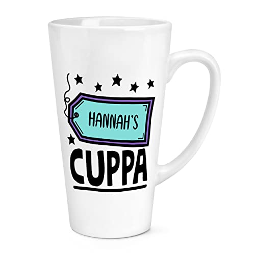 Personalised Cuppa Name 17oz Large Latte Mug Cup