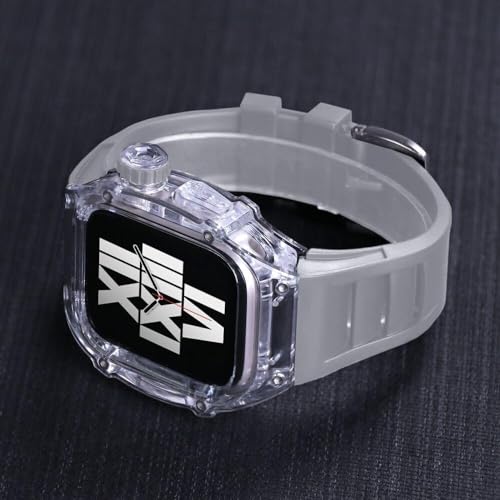 Kit bracelet en caoutchouc pour Apple Watch finition premium SCHIK - 4