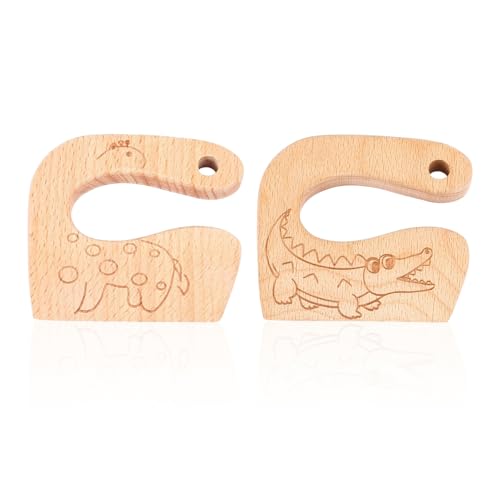 Airtily 2 Piezas De Cuchillos De Madera De Juguete Para Niños De Cocina, Lindos Cuchillos De Dibujos Animados Para Niños, Cuchillos De Frutas De Cocina, Juguetes De Enseñanza De Cocina. Airtily 2 Piezas De Cuchillos De Madera De Juguete Para Niños De Cocina, Lindos Cuchillos De Dibujos Animados Para Niños, Cuchillos De Frutas De Cocina, Juguetes De Enseñanza De Cocina.