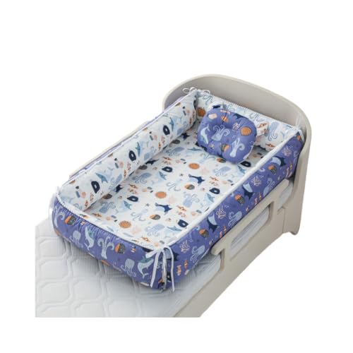 Lamantt�܂肽���ݎ��x�r�[�x�b�h�A�|�[�^�u���A�n�C�T�C�h�ی�A�x�r�[�Ƌ�E���[�A�x�r�[���}�^�j�e�B�A�V�����M�t�g (�n�b�s�[�I�[�V����,[�L���g�Ȃ�] 100*60*20)