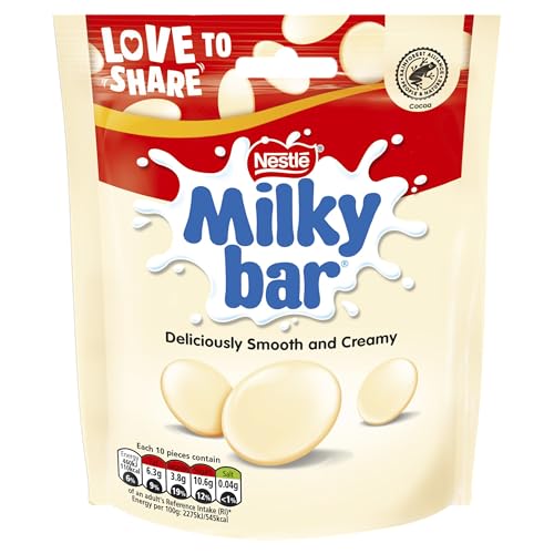 Milkybar White Chocolate Giant Buttons Pouch 94g
